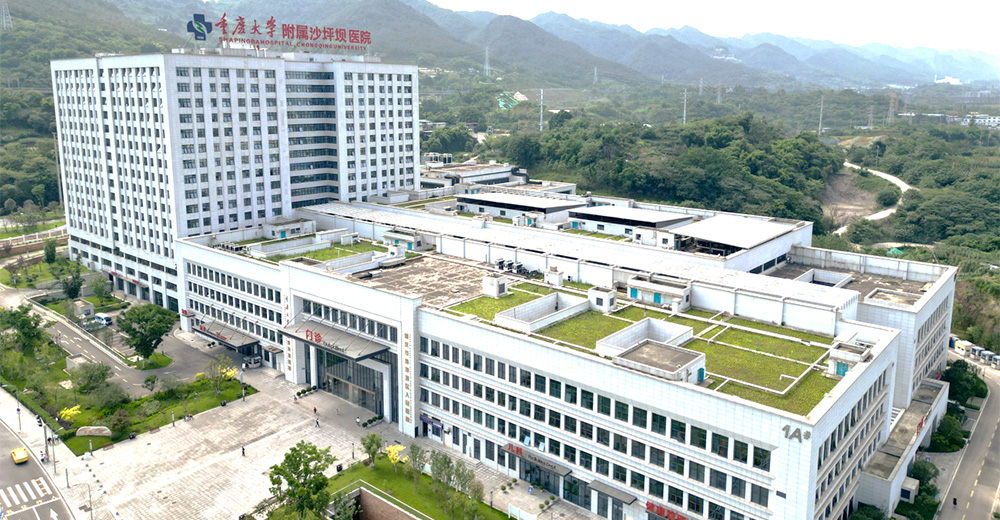 “8d”建筑，依山傍水，万物滋养--重庆沙坪坝区人民医院
