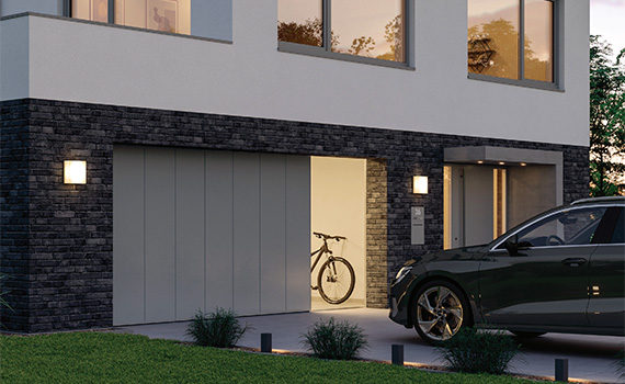 豪宅的正确打开方式 | 霍曼进口侧滑式车库门