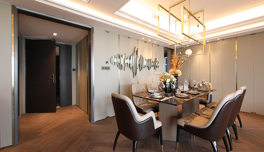 hinged doors and sliding doors
